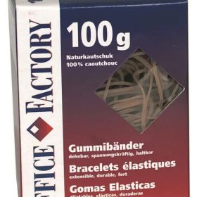 SMART OFFICE Gummibänder assortiert 601200 Naturkautschuk 100g