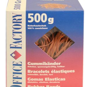 SMART OFFICE Gummibänder 125mmx3mm 605535 Naturkautschuk 500g