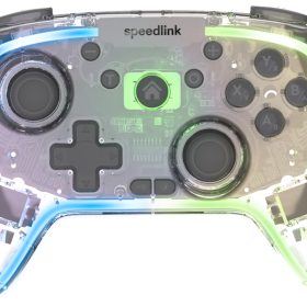 SPEEDLINK RAIT NX RGB Gamepad SL-650115-CR Wirel.Wired,PC/And.Swit.OLED