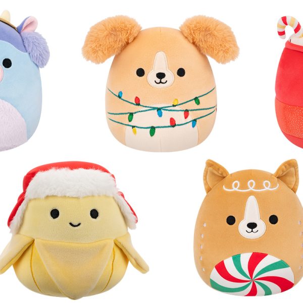 SQUISHMALLOWS Plüschtier Christmas 19cm 6700.93388 assortiert
