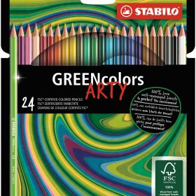 STABILO Farbstift ARTY 106019124 GREENcolors 24 Stück