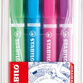 STABILO Fineliner Sensor 189 0.3mm 189/4-01 4 Farben