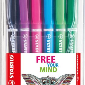 STABILO Fineliner Sensor 189 0.3mm 189/6-01 6 Farben