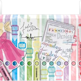 STABILO Textmarker Swing Cool 1-4mm 275/18-01-5 Tischset 18 Stück