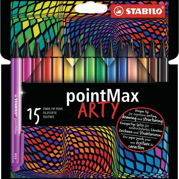 STABILO Fasermaler pointMax Arty 488/15-1-20 15 Stück ass.