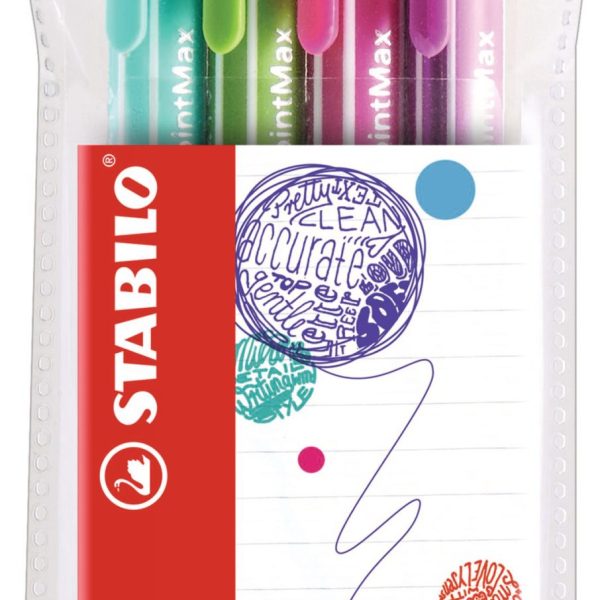 STABILO Fineliner PointMax 0.8mm 488/401 4 Stück