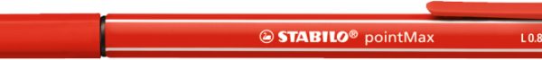 STABILO Fineliner PointMax 0.8mm 488/48 carmine