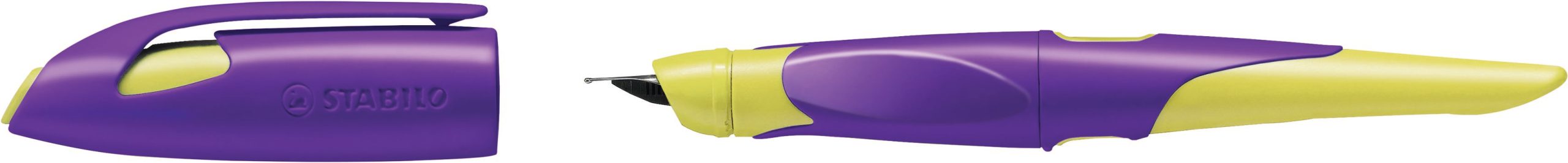 STABILO Füllhalter EASYbirdy M 5012/341 gelb/violett, R Start