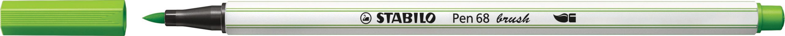 STABILO-568-43-4006381545853 STABILO Fasermaler Pen 68 Brush 568/43 laubgrün – Hochwertig & günstig bei ShopDeca