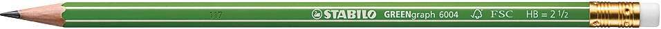 STABILO-6004-HB-4006381391580 STABILO Bleistift GREENgraph HB 6004/HB HB – Hochwertig & günstig bei ShopDeca