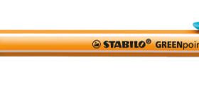 STABILO Faserschr. GREENpoint 0,8mm 6088/51 türkis