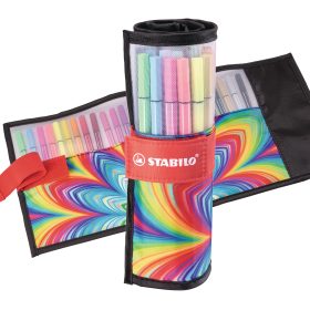 STABILO Fasermaler Pen 68 1mm 6825-071-20 Rollerset, Arty 25 Stück