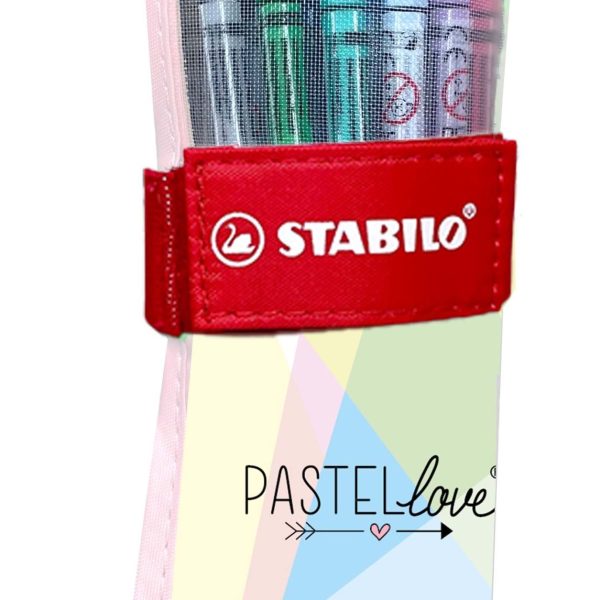 STABILO Rollerset Pen 68 1mm 6825-09-01CH Pastellove 25 Stück