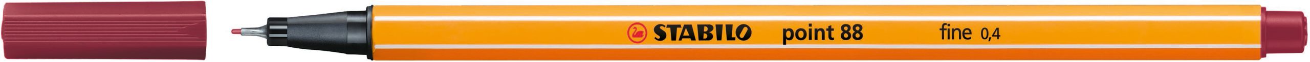 STABILO-88-19-4006381493031 STABILO Fineliner Point 88 0.4mm 88/19 purpur – Bild 1