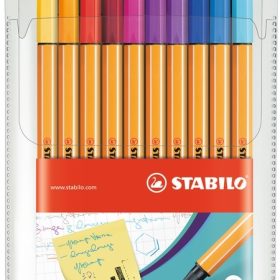 STABILO Fineliner Point 88 0.4mm 88/20 20 Farben ass.