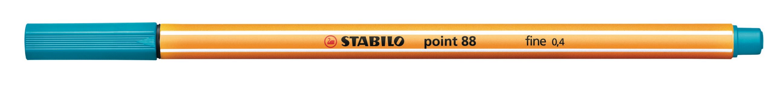 STABILO-88-51-4006381333894 STABILO Fineliner Point 88 0.4mm 88/51 türkisblau – Bild 1