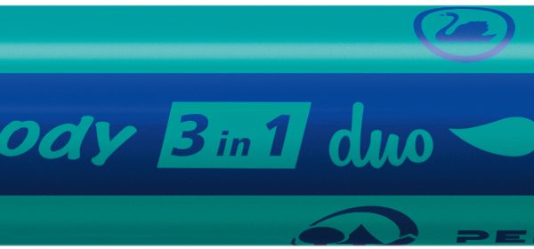 STABILO Farbstift Woody 3 in 1 882/405-470 Duo, blau/türkis