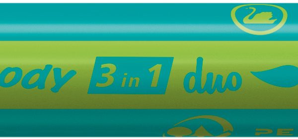 STABILO Farbstift Woody 3 in 1 882/470-570 Duo, türkis/hellgrün