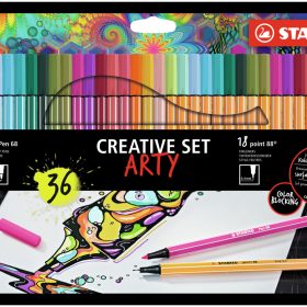 STABILO Fasermaler Pen 68 Arty 8868/36-1-20-6 36 Stück ass.