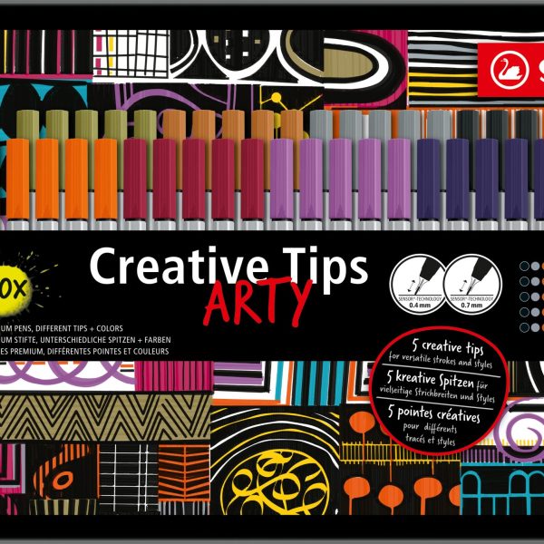 STABILO Kreativset Tips Arty 89/50-6-20 Urban 50 Stück