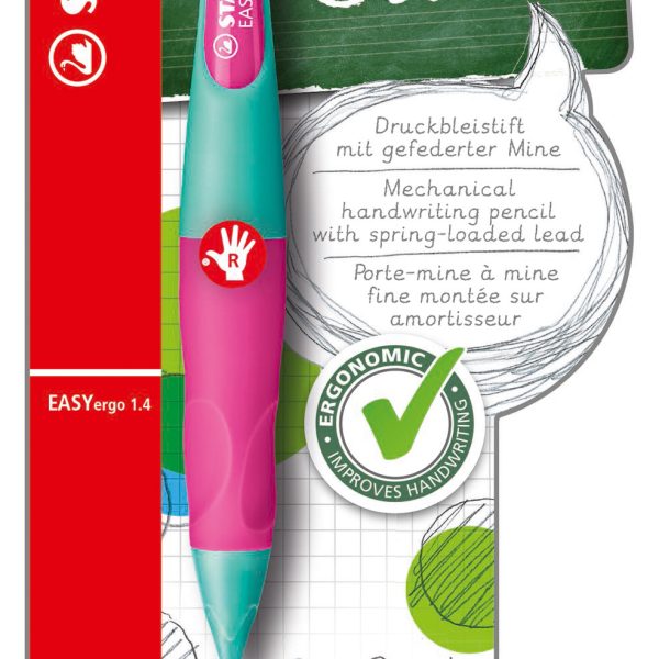 STABILO EASYergo Start R 1.4mm B-46899-5 türkis/neonrosa