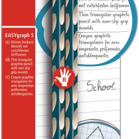 STABILO Bleistift EASYgraph S HB B-53109-10 petrol, R 2 Stück
