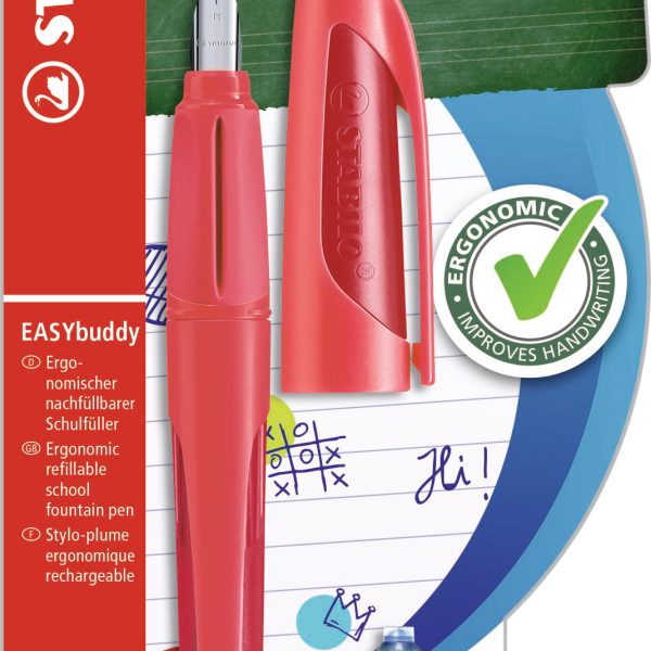 STABILO Füller EASYbuddy B-53922-5 rot