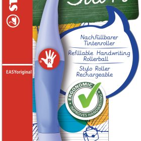 STABILO Tintenroller Easy Original B-58455-5 pastell blau, Rechtshänder