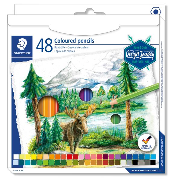 STAEDTLER Farbstift-Set Design Journey 146CC48 48 Stück