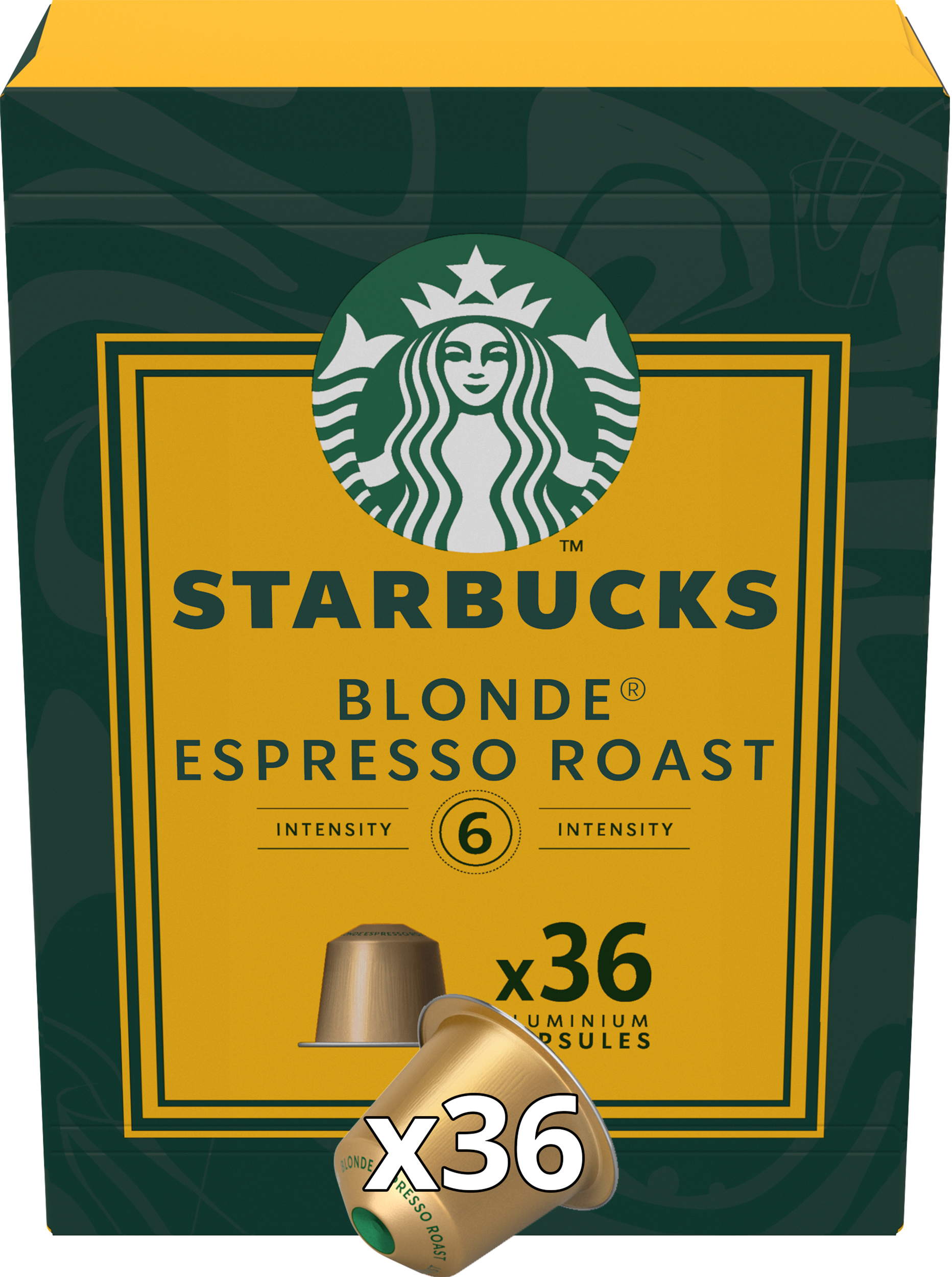 STARBUCKS-6230719-7613287834720 STARBUCKS Kaffeekapseln 36 Stk. 6230719 Blonde Espresso Roast – Hochwertig & günstig bei ShopDeca