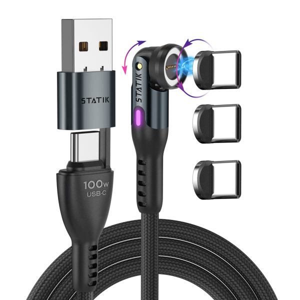 STATIK Statik 360 Pro Cable PUP-0521-3FT 2.0 USB-C Only, 1m 100W