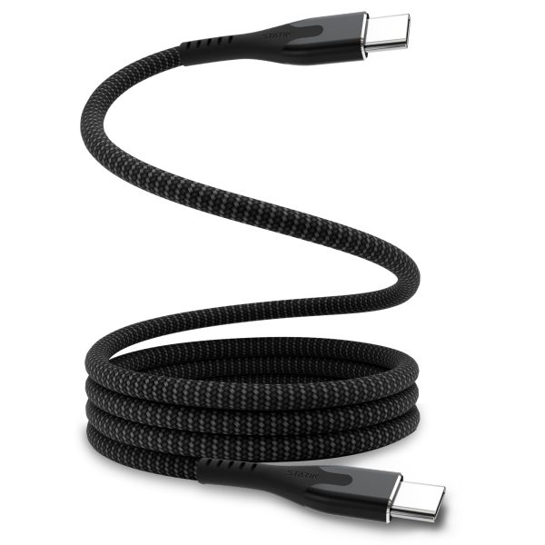 STATIK MagStack Pro,Magnetic Cable PUP-0550-1FT-CC USB-C to C, 0.5m 100W Black