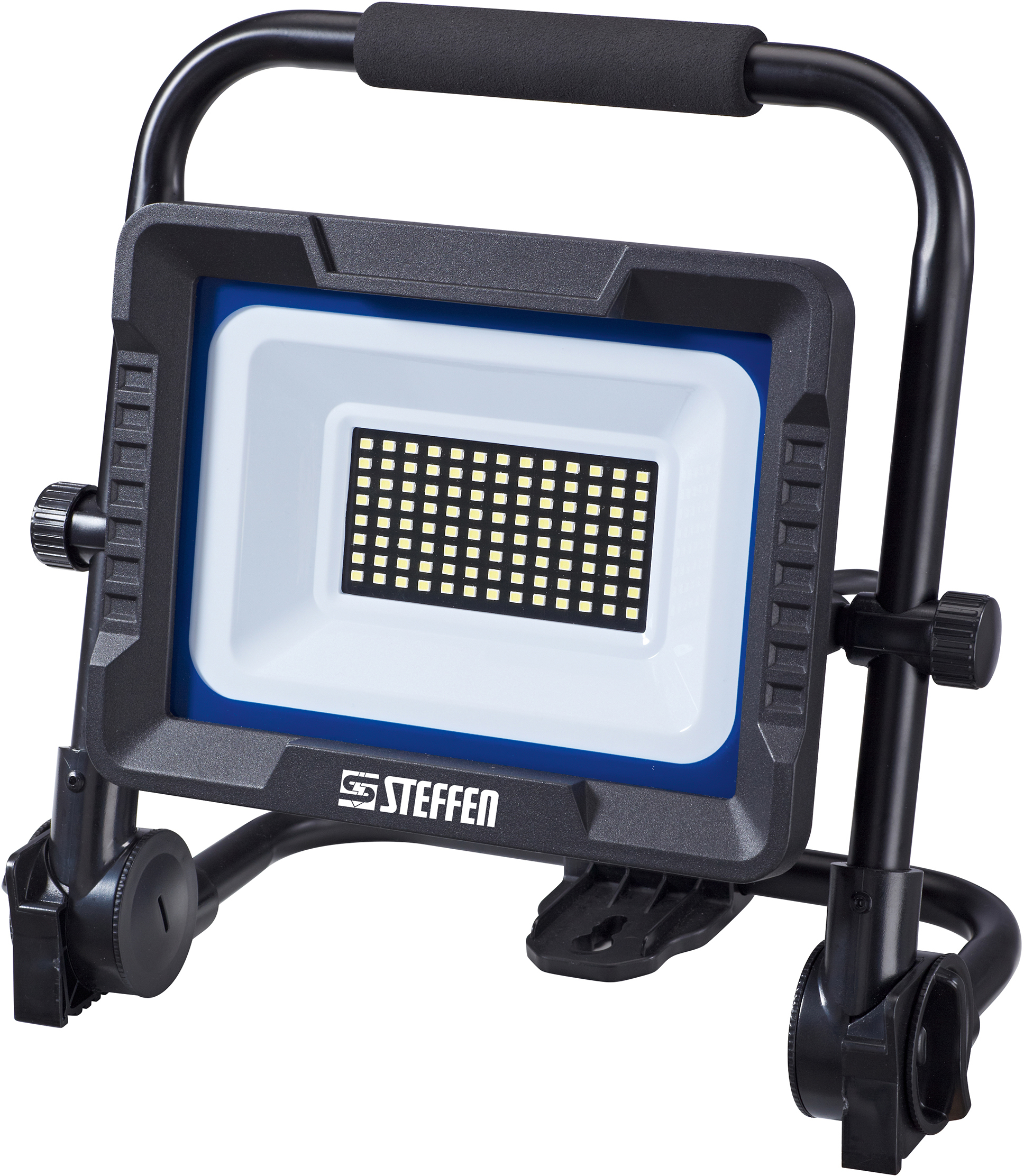 STEFFEN-65-00160-7611007179106 STEFFEN Arbeitsleuchte LED Worklight 65 00160 schwarz, 50W – Bild 1