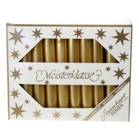 STEINHART Baumkerzen 95x13mm 02390-22 gold 20 Stück