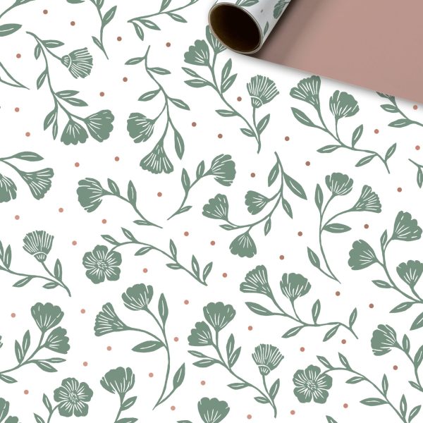 STEWO Geschenkpapier Olena 2528520445 grün 70x150cm