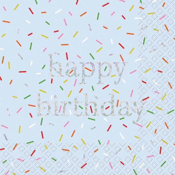 STEWO Servietten Marle 33x33cm 2572517241 blau hell 20 Stück