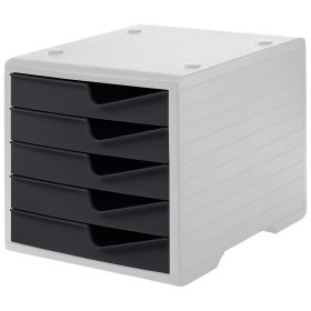 STYRO Styroswingbox 275-8430.182 grau/anthrazit 5 Schubladen