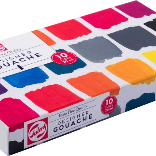 TALENS Gouache Designer 08820410 10 Farben à 20ml