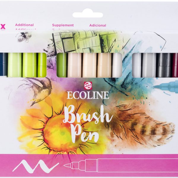 TALENS Ecoline Brush Pen Set 11509006 ass. Additional 30 Stück