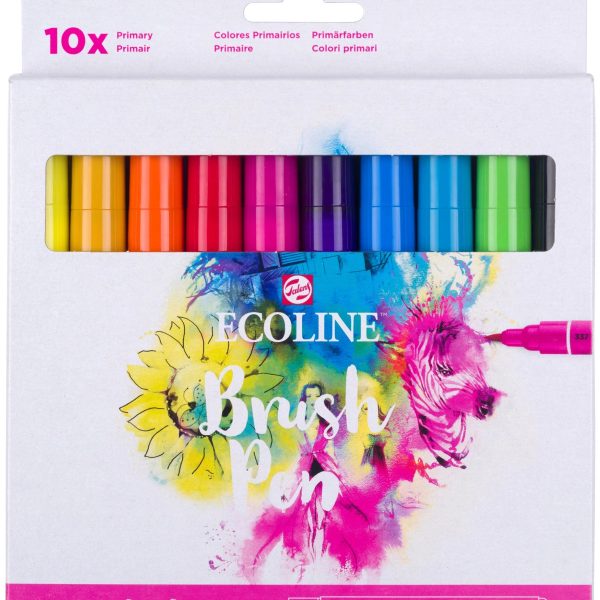 TALENS Ecoline Brush Pen Set 11509007 ass. 10 Stück