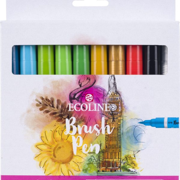 TALENS Ecoline Brush Pen Set 11509024 ass. 20 Stück