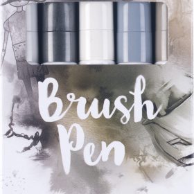 TALENS Ecoline Brush Pen Set 11509937 grey 5 Stück