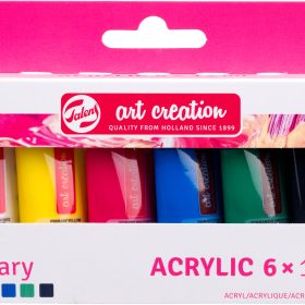 TALENS Acrylfarbe 6x12ml 9021860M Primary