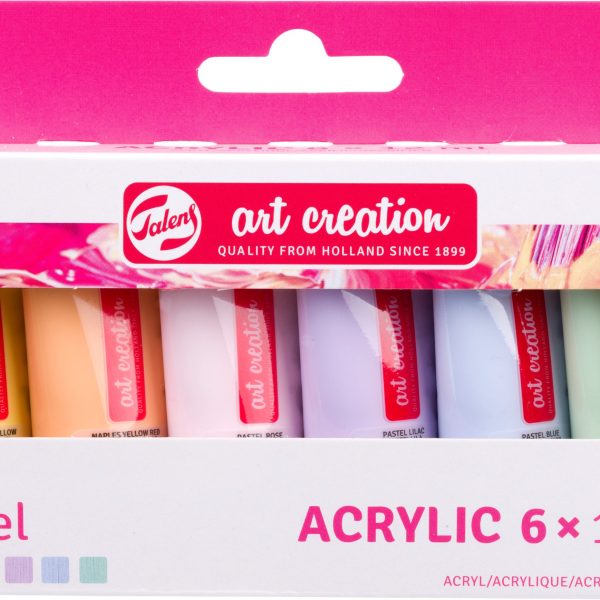 TALENS Acrylfarbe 6x12ml 9021862M Pastel