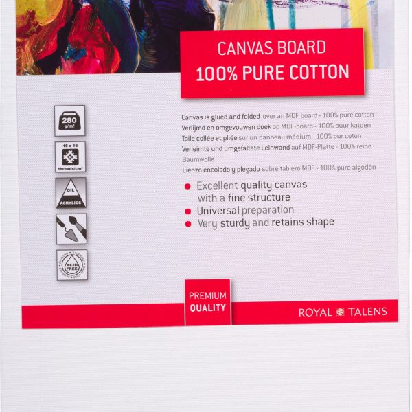 TALENS Malplatte 18x24cm 93251824 Baumwolle, 280g/m2