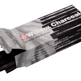 TALENS Holzkohle dick 96000050 20 Stäbchen