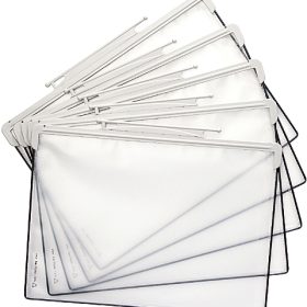 TARIFOLD Drehtaschen T-Display 704300 grau 5 Stück