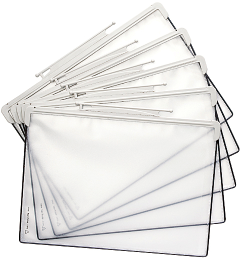 TARIFOLD Drehtaschen T-Display 704300 grau 5 Stück