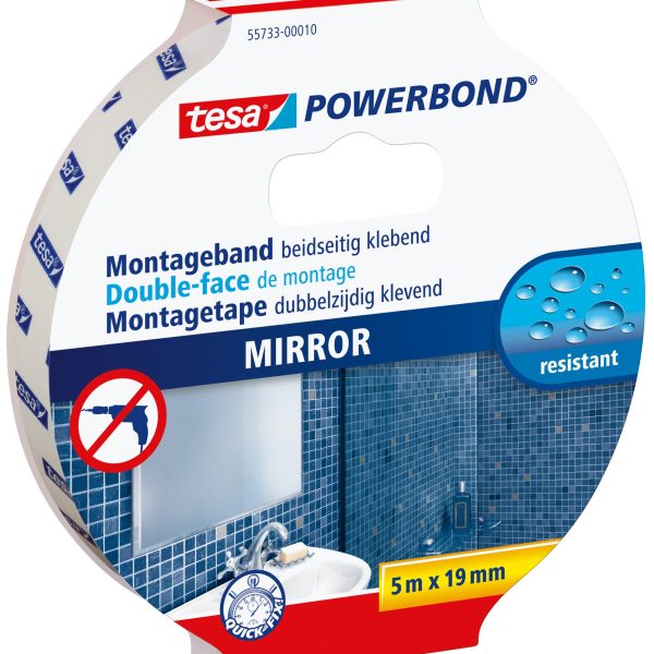 TESA Montageband Spiegel 19mm×5m 557330001