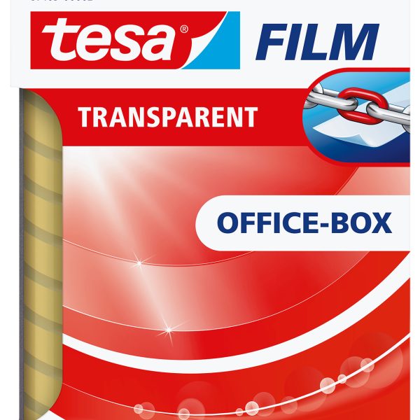 TESA Film Officebox 12mmx66m 574030000 Transparent 12 Stück